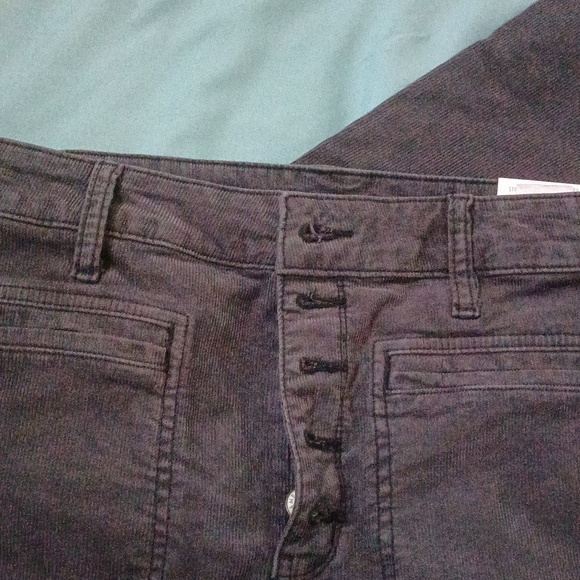 American Eagle Super High Rise Flare Corduroy Pants *New - Picture 10 of 14